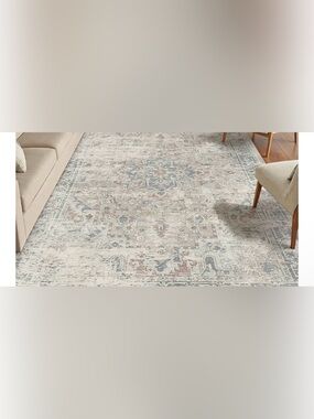 Color& Geometry 4x6
Machine Washable Thin Soft
Small Area Rug